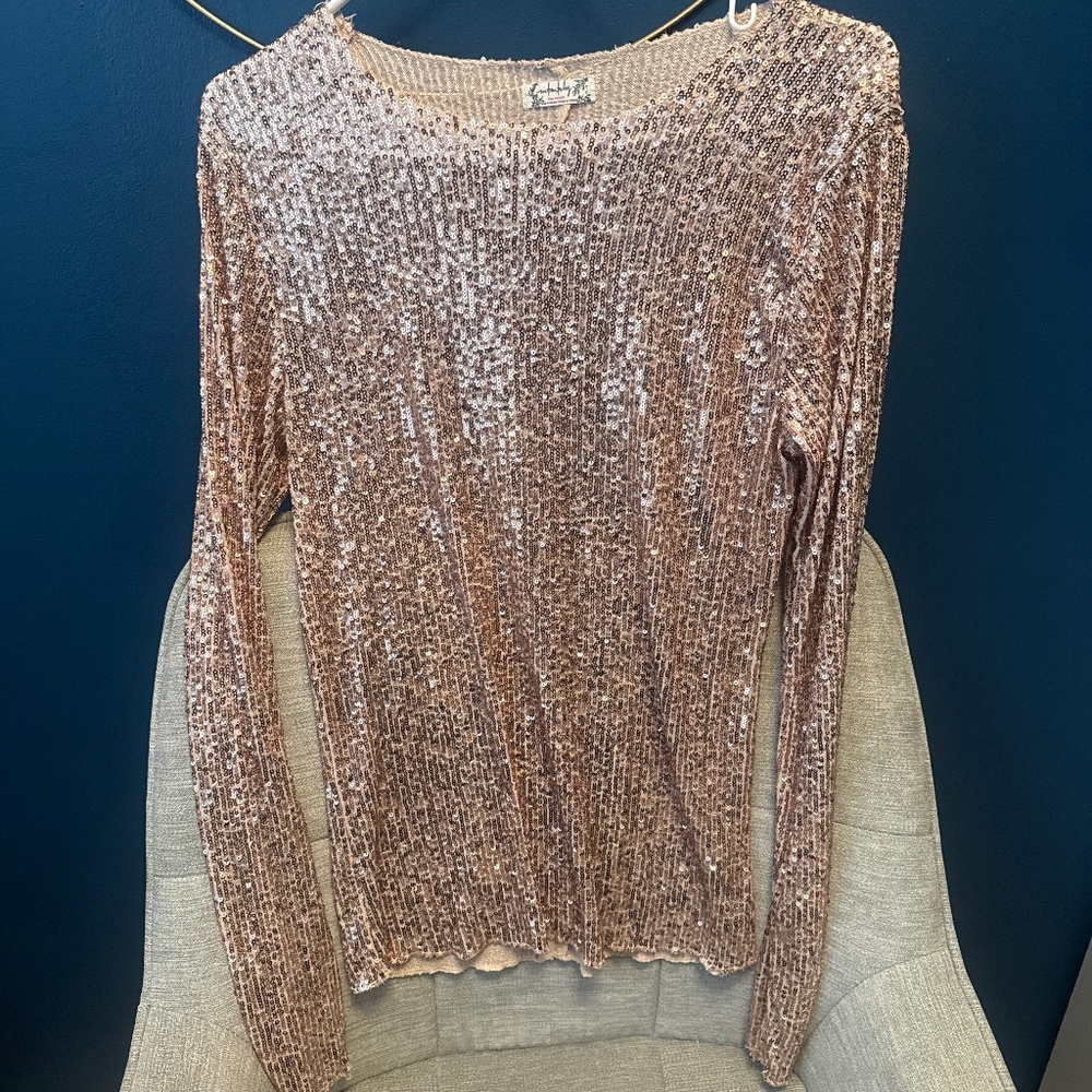 Sequin fitted too